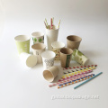 Customizable and print single wall kraft paper cups